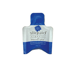 Sliquid organics natural intimate lubricant - .17 oz pillow  